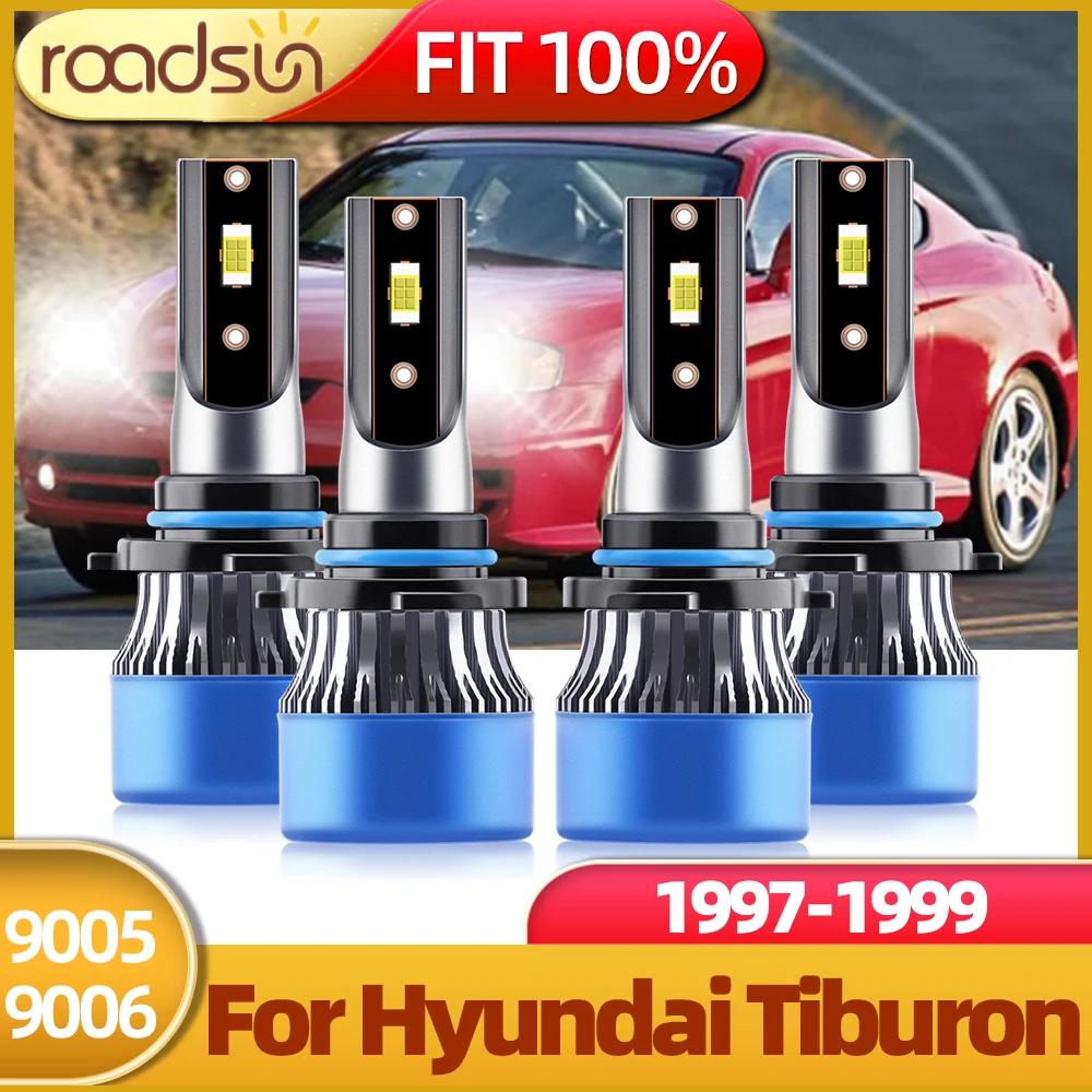 Roadsun  LED Ʈ, ڵ , 6000K ȭƮ,  Ƽ 1997 1998 1999, 110W, 4 